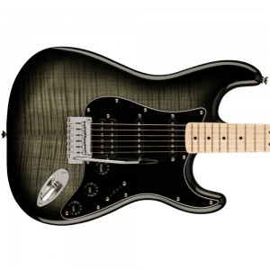 Fender Squier Affinity Series Stratocaster FMT HSS, Maple Fingerboard, Black Burst